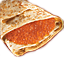 Блин с красной икрой